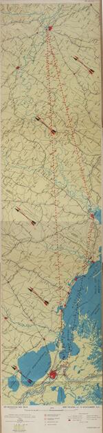 Air Navigation Map No. 8 (Experimental), 1928
