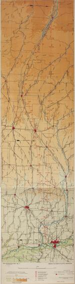 Air Navigation Map No. 11 (Experimental), 1925