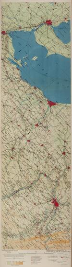 Air Navigation Map No. 45 (Experimental), 1925