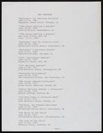 List of AMS Seminars, 1963-1989
