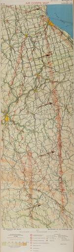 Air Navigation Map No. 20 (Experimental), 1932