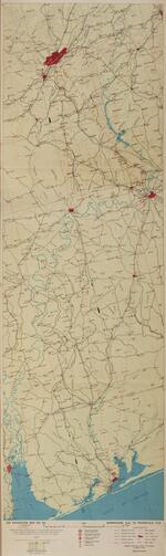 Air Navigation Map No. 50 (Experimental), 1927