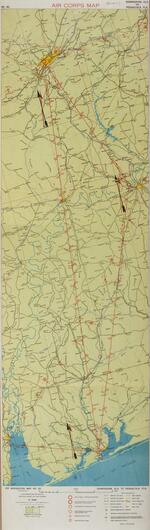 Air Navigation Map No. 50 (Experimental), 1932