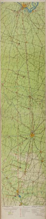 Air Navigation Map No. 52 (Experimental), 1930