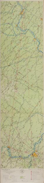 Airway Map No. 105, 1928