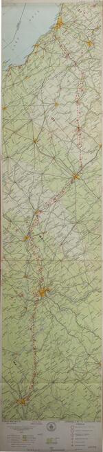 Airway Map No. 115, 1929