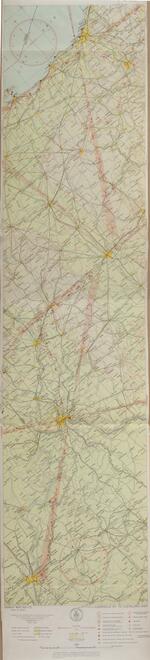 Airway Map No. 115, Oct. 1931