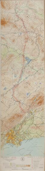 Airway Map No. 132, 1929