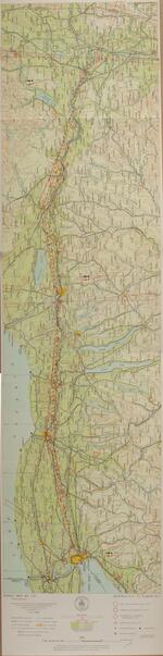 Airway Map No. 119, Oct. 1930