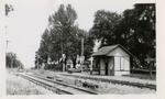 Hoskins railroad station