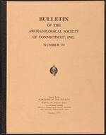 Bulletin of the Archaeological Society of Connecticut, 1975, v. 39