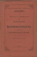 New Haven Railroad 1884 annual report