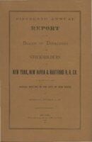 New Haven Railroad 1886 annual report