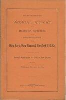 New Haven Railroad 1889 annual report