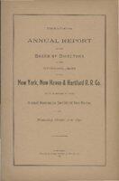 New Haven Railroad 1891 annual report