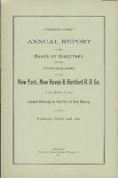New Haven Railroad 1892 annual report