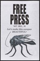 UConn Free Press, 2015 #1 Fall