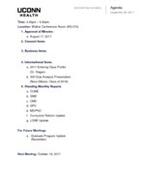 2017-09-26 Agenda and Materials