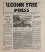 UConn Free Press, 1999, v. 2 # 2, 1999 November