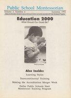 Public School Montessorian, v. 03, #4, Summer 1991