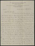 Letters regarding E. L. Wolcott estate