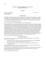 2010-06-10 Board of Trustees Meeting Minutes