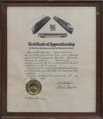 Certificate of Apprenticeship