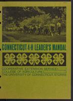 Connecticut 4-H leader's manual