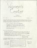 University of Connecticut Women's Center Newsletter