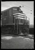 New Haven Railroad diesel locomotive 2552
