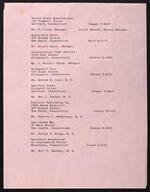 1958, Publicity Lists