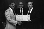 AGGS: Athletics Director, Check presentation from Tolland Regional Foundation