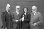 AGGS: Atlantic Mutual Scholarship (Harry Johnsobn, Peter Harvey, Janet Law, Jim Brennan)