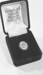 AGGS: Charles Lewis Beach Society pin
