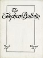 Telephone Bulletin