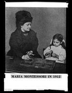 Maria Montessori in 1912