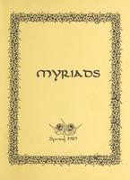 Myriads: the literary journal of the University of Connecticut at Stamford, Spring