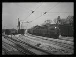 New Haven Railroad locomotive 2033, Erie Lackawanna Railway locomotive, and Canadian Pacific Railway locomotive 50379
