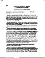 1996-07-19 Board of Trustees Meeting Minutes