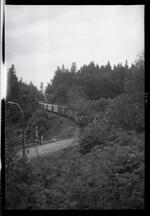 British Columbia Railway diesel locomotive 718