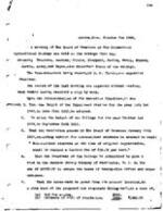 1909-10-05 Board of Trustees Meeting Minutes
