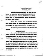 1914-10-21 Board of Trustees Meeting Minutes