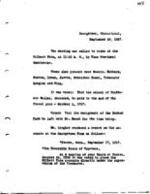 1917-09-19 Board of Trustees Meeting Minutes