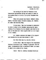 1917-10-18 Board of Trustees Meeting Minutes