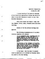 1917-10-25 Board of Trustees Meeting Minutes