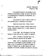 1918-10-21 Board of Trustees Meeting Minutes