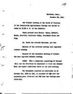 1919-10-29 Board of Trustees Meeting Minutes