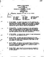1927-09-14 Board of Trustees Meeting Minutes