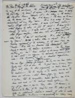 Charles Olson manuscript “The Place & the Thing & the Act, of the Action”