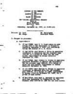 1929-09-11 Board of Trustees Morning Meeting Minutes